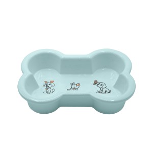 ظرف غذای سرامیکی مدل استخوان