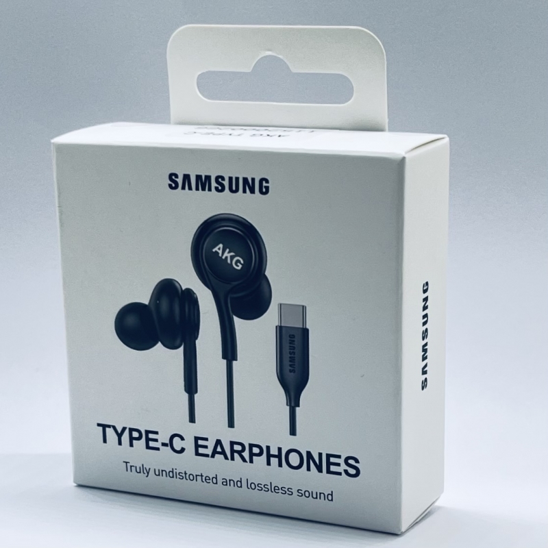 هندزفری سامسونگ مدل AKG-EO-IC100 دو گوشی، با رابط USB Type-C