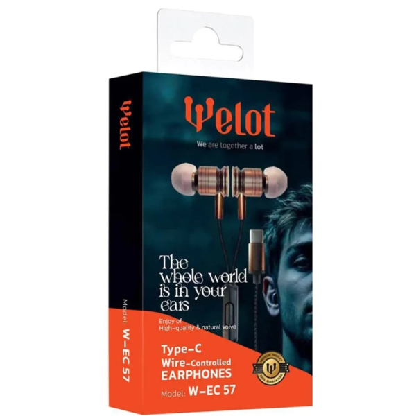 هدفون سیمی ویلوت مدل W-EC57