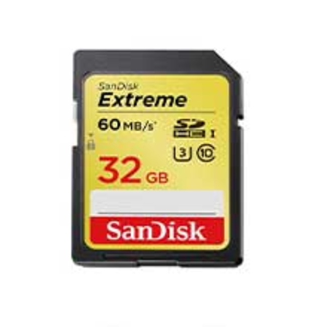 کارت حافظه SDHC سن دیسک 4K مدل Extreme کلاس 10 استاندارد UHS-I U3 سرعت 60MBps ظرفیت 32 گیگابایت