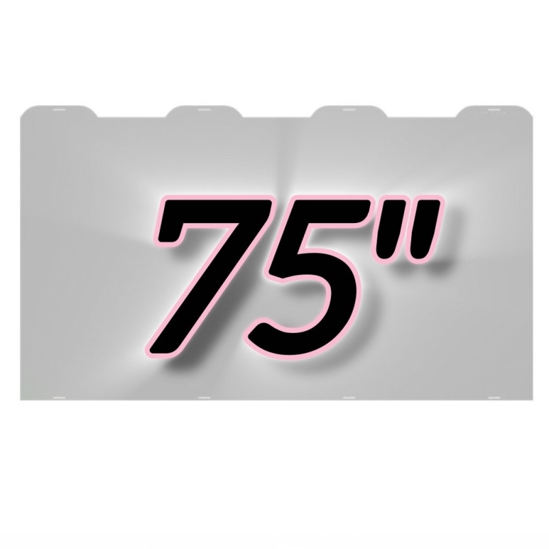 محافظ صفحه نمایش تلویزیون  سایز 75 اینچ