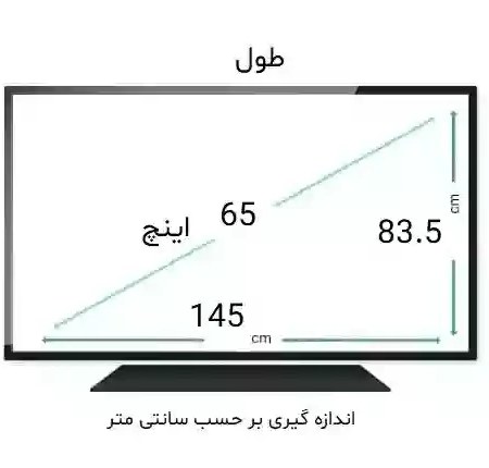 محافظ صفحه تلویزیون ۶۵ اینچ الیو