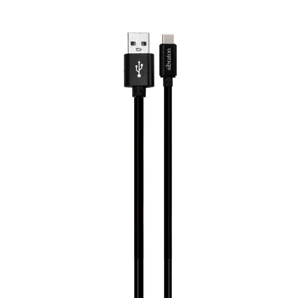 کابل تبدیل USB به USB-C سیبراتون مدل S221 C طول 1.2 متر