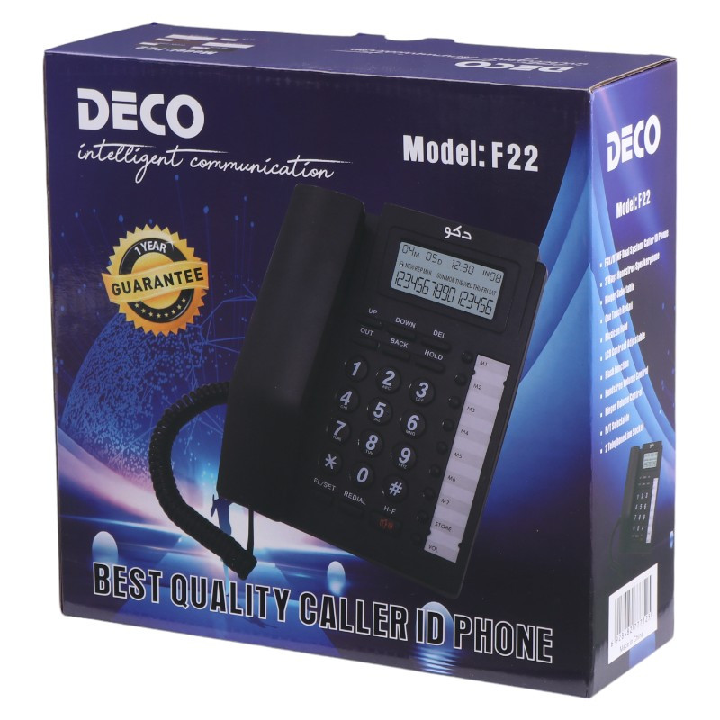 تلفن رومیزی دکو مدل DECO F22