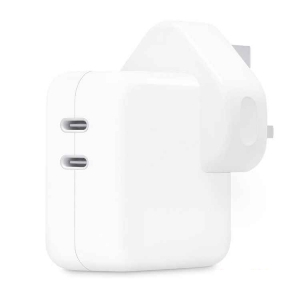 آداپتور شارژ 35 وات آیفون مدل Apple MHJF3ZP/A 35W سفارش امارات(های کپی)