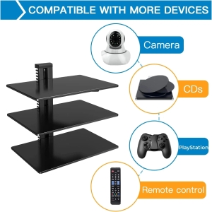 شلف دو طبقه دیواری AV