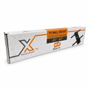 پایه دیواری متحرک تلویزیون ایکس ویژن مدل Z70-X6 مناسب برای 43 تا 85 اینچ