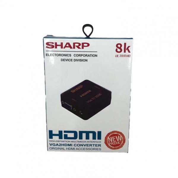 مبدل VGA به HDMI مدل SHARP