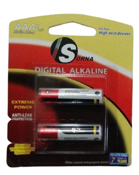 باتری نیم قلمی سورنا مدل Sorna-228 کارتن ۲۸۰ عددی