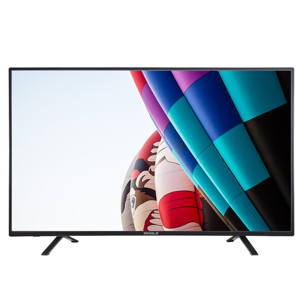 تلویزیون ال ای دی سینگل کد 4917 سایز 49اینچ