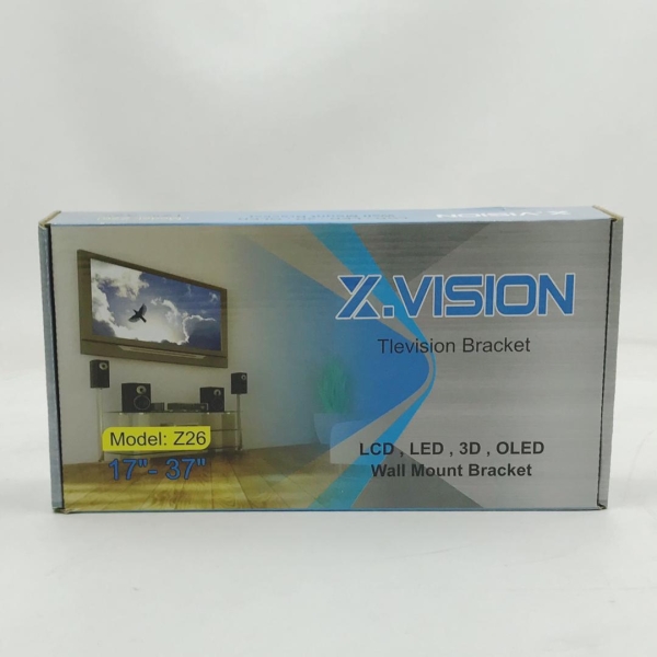 پایه دیواری ایکسویژن مدل Z26 مناسب برای تلویزیون 17 تا 37 اینچ