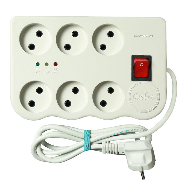 چندراهی و محافظ برق دلتا مدل s1