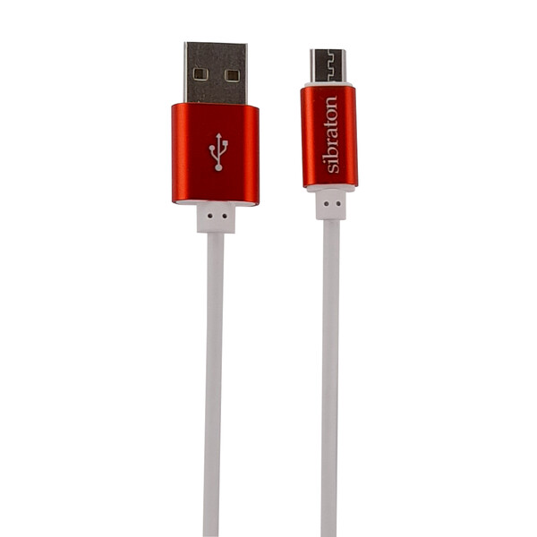 کابل تبدیل USB به microUSB سیبراتون مدل S221 A طول 1.2 متر
