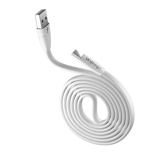 کابل تبدیل USB به microUSBسیبراتون مدل S222 A طول 1.2 متر