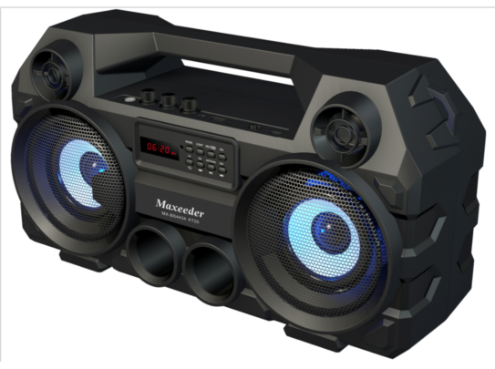 اسپیکر بلوتوثی قابل حمل مکسیدر مدل MX-KT20