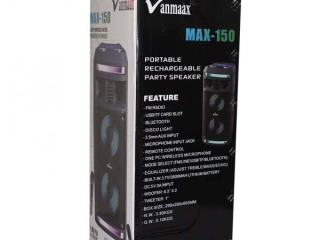 اسپیکر بلوتوثی قابل حمل وان مکس مدل Max-150