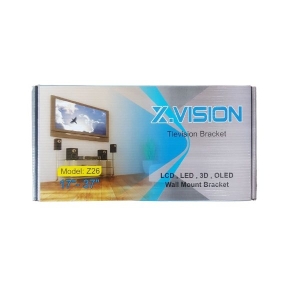 پایه دیواری ثابت ایکسویژن مدل Z26 مناسب برای تلویزیون 17 تا 37 اینچ