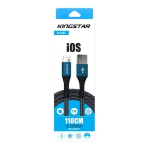 کابل تبدیل USB به لایتنینگ کینگ استار مدل K125 i طول 1.2 متر