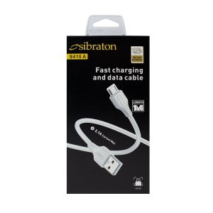 کابل تبدیل USB به microUSB سیبراتون مدل S410A طول 1 متر