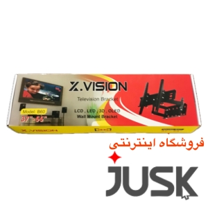 پایه دیواری تلویزیون دو بازو ایکسویژن مدل B60 مناسب برای تلویزیون های 37 تا 55 اینچ