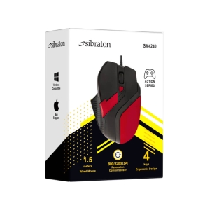 ماوس بی سیم سیبراتون مدل SM4240W