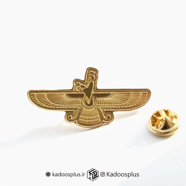 بج سینه اصلی فروهر طلایی