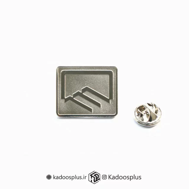 بج سینه سازمان نظام مهندسی نقره ای