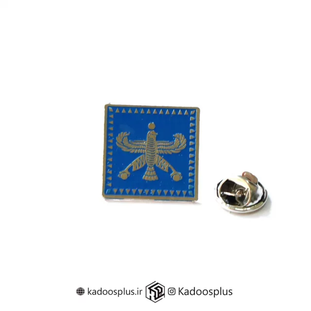 بج سینه درفش شهباز آبی