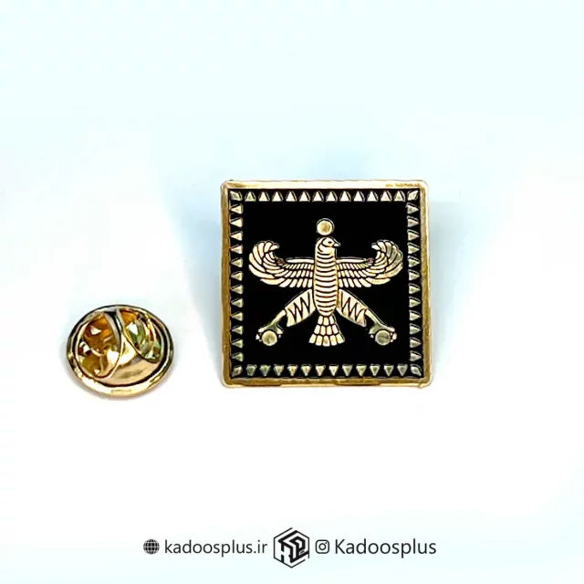 بج سینه درفش شهباز مشکی