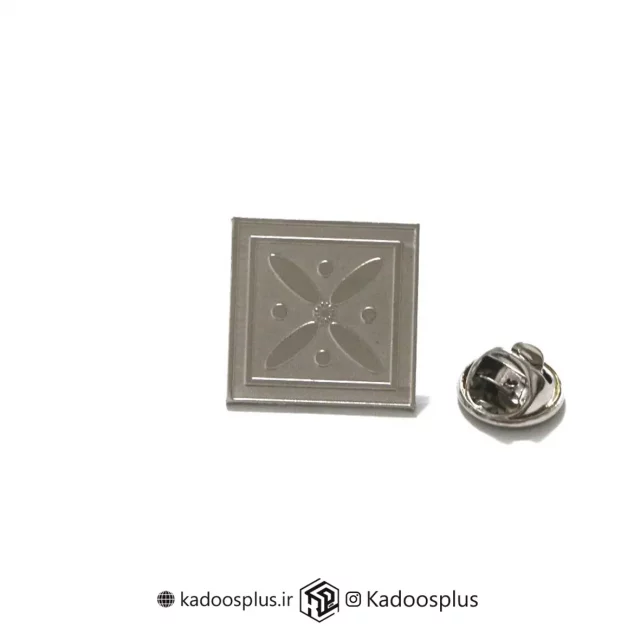 بج سینه درفش کاویانی نقره ای