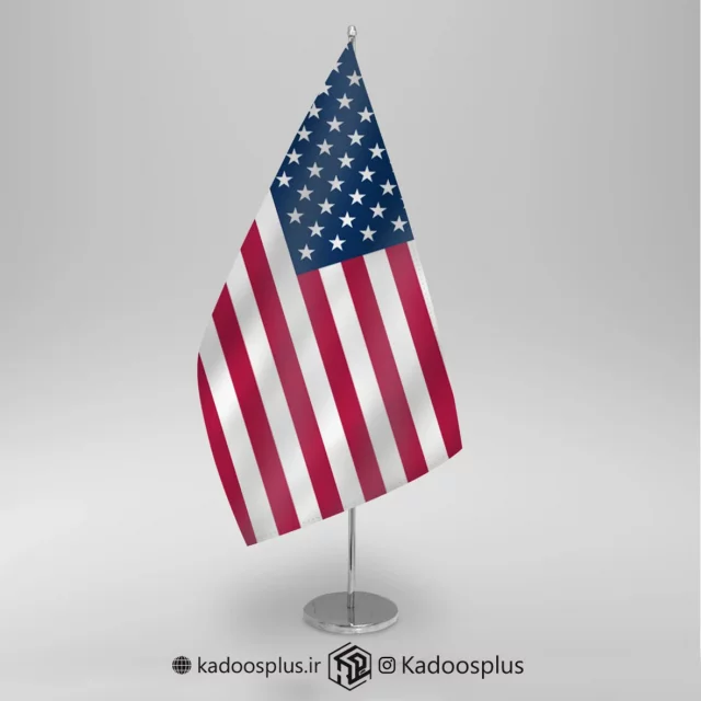 پرچم رومیزی لیزری آمریکا