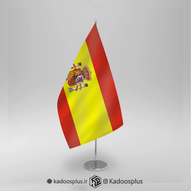 پرچم رومیزی لیزری اسپانیا
