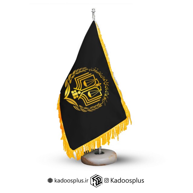 پرچم رومیزی مرکز وکلا کارشناسان مشکی