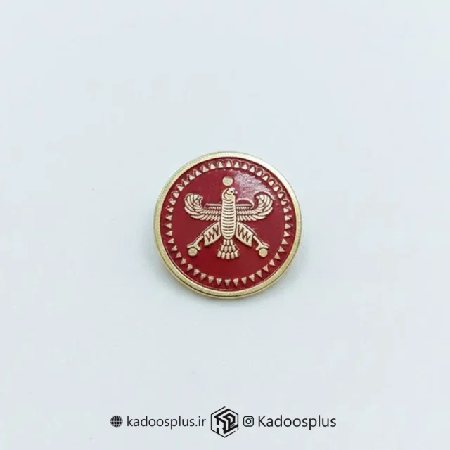 بج سینه دایره ای درفش شهباز