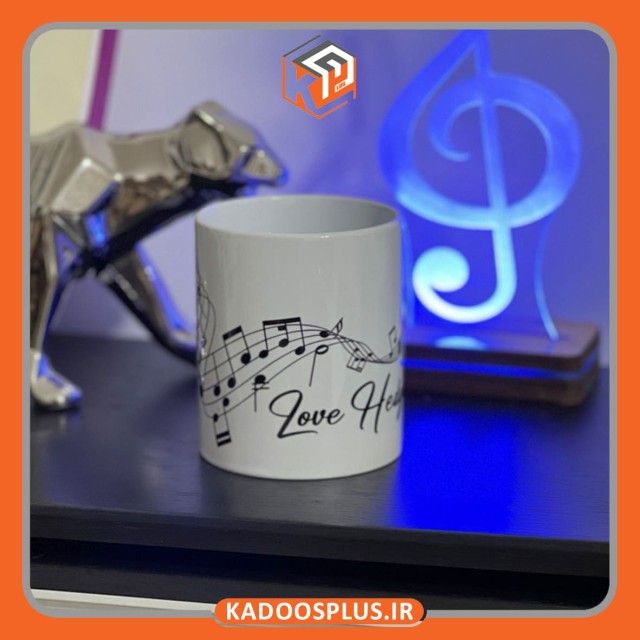 ماگ موسیقی با قابلیت چاپ اختصاصی