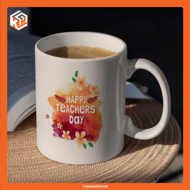 ماگ روز معلم طرح 9