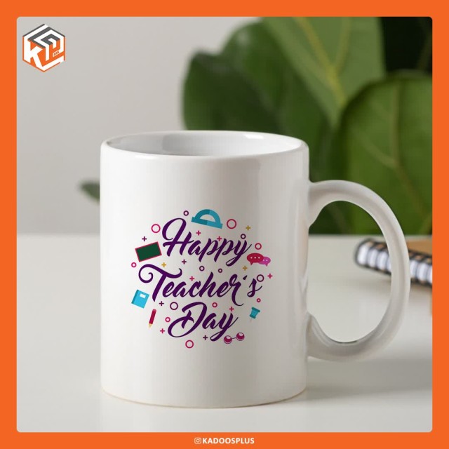ماگ روز معلم طرح 12