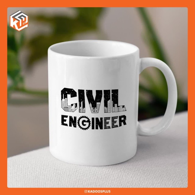 ماگ مهندس عمران طرح 3