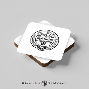 ست 6 عددی زیر لیوانی مرکز وکلا طرح 1