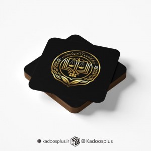 ست 6 عددی زیر لیوانی مرکز وکلا طرح 4