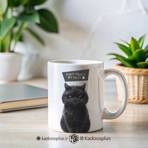 ماگ با طرح گربه