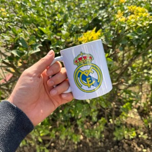 ماگ تیم رئال مادرید با قابلیت چاپ اختصاصی