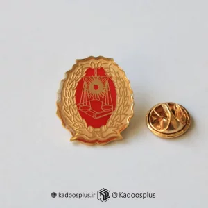 بج سینه طلایی زرشکی کانون وکلای دادگستری