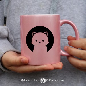 ماگ متالیک صورتی