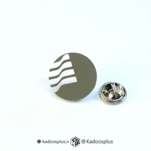 بج سینه پست بانک ایران نقره ای