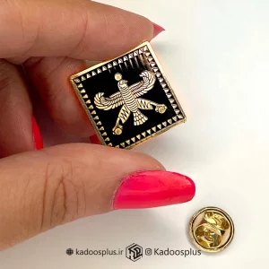 بج سینه درفش شهباز مشکی