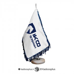 پرچم رومیزی ایران خودرو سرمه ای