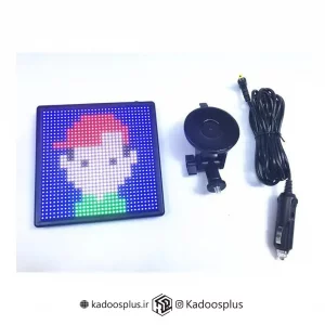 پنل LED پشت خودرو (ریموت دار + اتصال به گوشی)