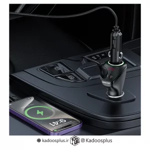 شارژر فندکی 75 وات گرین لاین مدل Power Drive 75W Car Charger