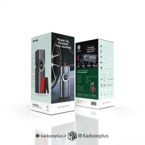 جامپ استارتر پمپ باد و پاوربانک گرین لاین مدل Portable Jump Starter